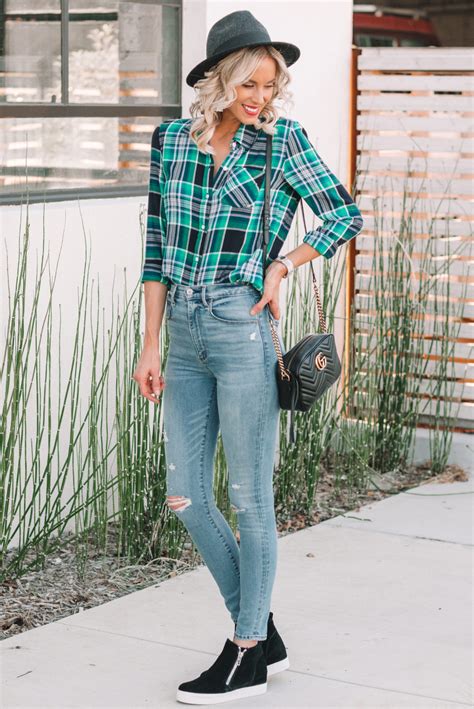 flannel styles for women.